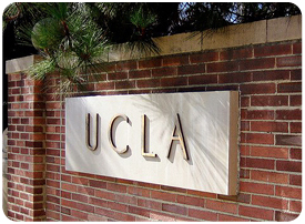 photo of ulca sign on brick wall